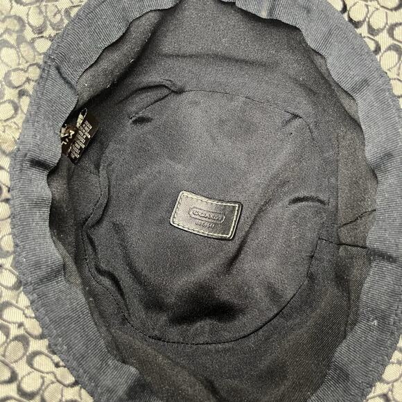 Y2K Coach FS2793 Mini Signature Crusher Hat Size M/L main image 5